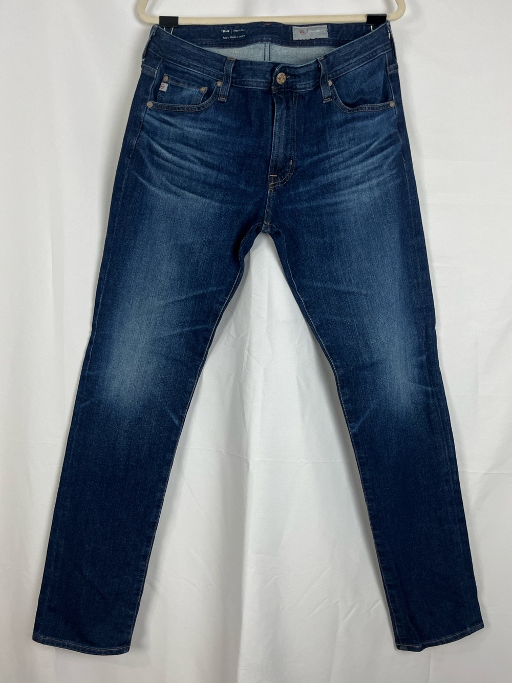 AG Tellis Modern Slim Men's Dark Blue Jeans Size 33x33